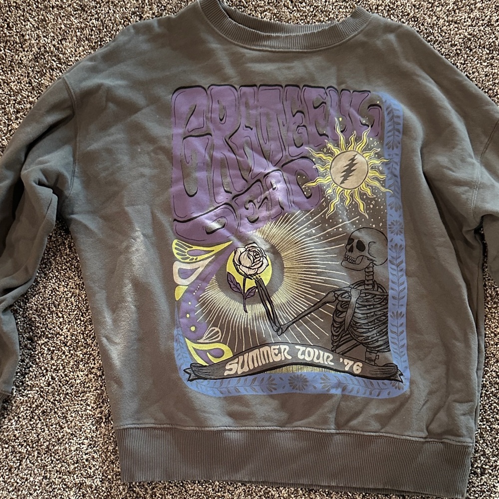 Women’s Grateful Dead American Eagle crewneck